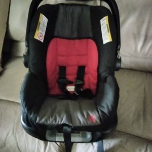 Baby trend car seat and double stroller